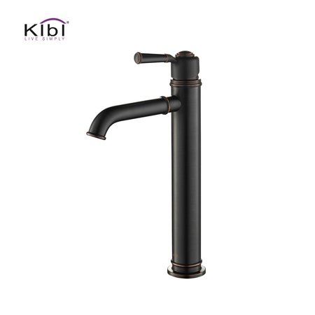 KIBI Victorian Single Handle Bathroom Vessel Sink Faucet KBF1013ORB